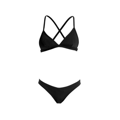 FUNKITA Ladies Still Black Solid Tri Top. Funkita Bikini Top. FUNKITA