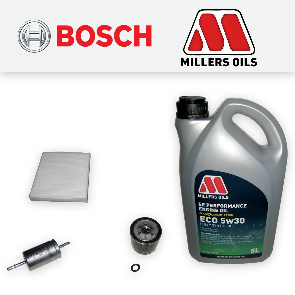 SERVICE KIT for VOLVO C30 1.6 OIL FUEL CABIN FILTERS +EE NANO (2006-2012)
