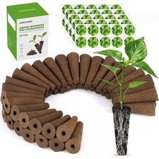 Ahopegarden 50pcs Hydroponic Pods Kit: Compatible with AeroGarden Herb Kits w... 0.74 per gallon