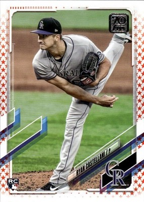 2021 Topps #177 Ryan Castellani Orange Star /99