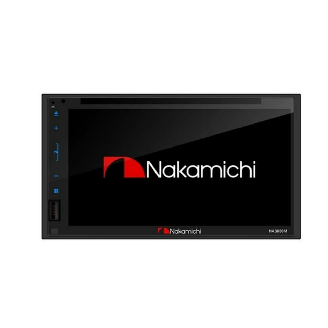 NAKAMICHI 2-DIN ВСТРОЕННЫЙ CD / DVD BLUETOOTH-ПРИЕМНИК С СЕНСОРНЫМ ЭКРАНОМ 6,75 ДЮЙМА - ЧЕРНЫЙ