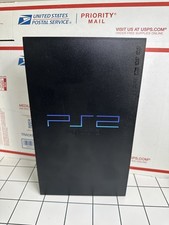 Sony PS2 PlayStation 2 SCPH-35001 Black Fat Console NTSC Clean  Tested PARTS