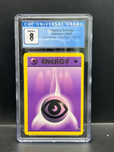 Psychic Energy (1st Edition) graded CGC 8 for sale on eBay