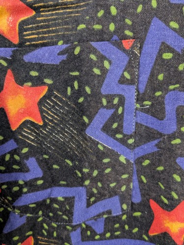 Vintage Bonjour Graphic Print Button Down Shirt Mens Small - Picture 4 of 4