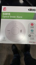 Aico Ei3016 White Optical Smoke Alarm. Exp June 36. Brand New