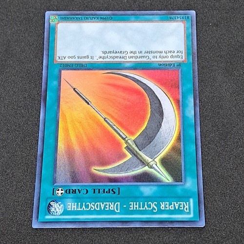 Reaper Scythe Dreadscythe DRLG-EN012 1st Edition Super Rare NM- Yu-Gi-Oh! Card - Picture 5 of 7