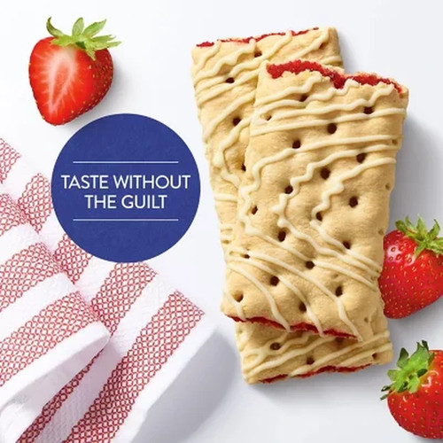 2 PACKSpecial K Variety Pack Pastry Crisps Strawberry/Blueberry 0.88 oz. 60/Pack - Picture 6 of 8