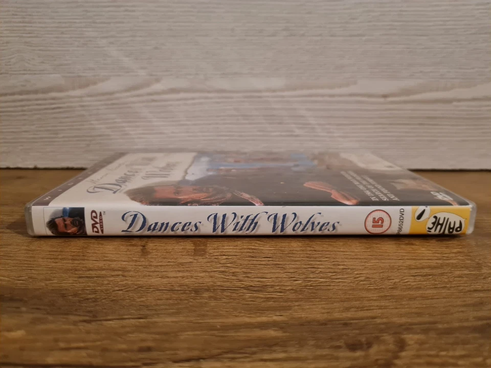 Dances With Wolves (DVD, 1990) Kevin Costner, Native Americans [Region 2] [UK] - Image 3 of 4