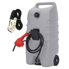 15 gal Gas Can, Fuel Caddy with Pump, Fuel Transfer Tanks with 10 ft Delivery...