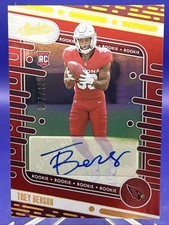 2024 Panini Absolute - Rookies Trey Benson #161 Spectrum Red Signatures /100...