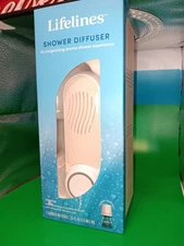 Lifelines SHOWER DIFFUSER Spa with Click Wick Essential Oil Blend