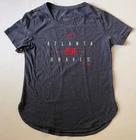 Nike Women's Size M Atlanta Braves Genuine Merchandise Fan T-Shirt Blue
