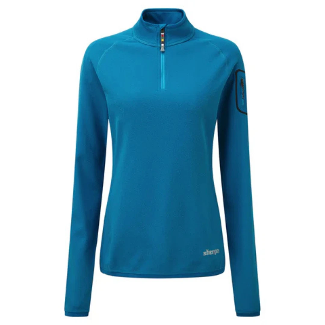 Sherpa Dikila 1/4 Zip Base Layer Tee Size S