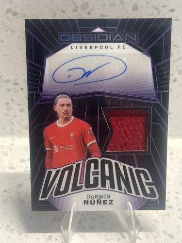 23-24 Panini Obsidian Darwin Nunez Volcanic Patch Auto /50 Liverpool