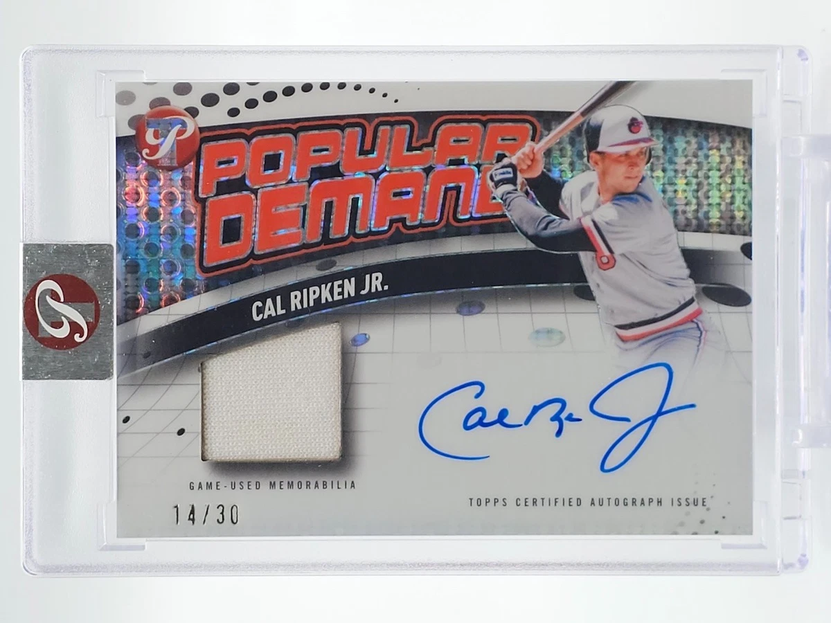 Cal Ripken Jr. Autograph Baseball Cards for sale | eBay