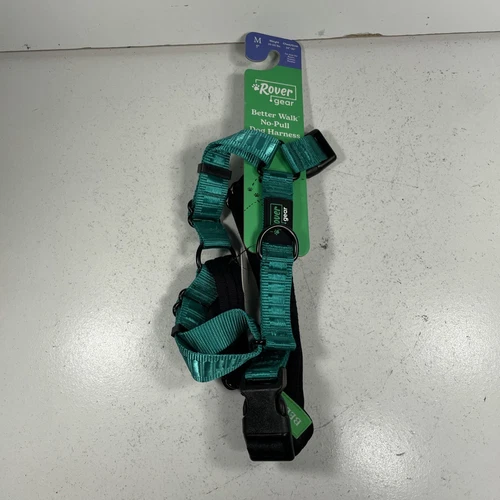 Rover Gear: Better Walk No-Pull Dog Harness Teal Green Size Medium