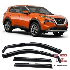 in-Channel Rain Guards Compatible with Nissan Rogue 2021 2022 2023 2024 2025