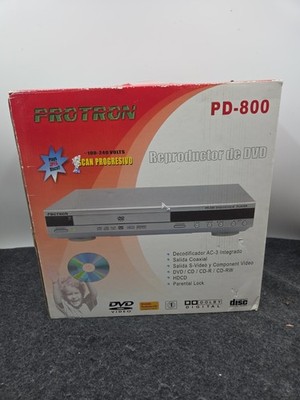 Protron PHD 500 X DVD  Player With Remote Manuals - New, movies, family