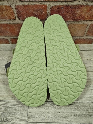 Birkenstock Arizona Soft Footbed Faded Lime Suede Leather Men's Size US 11 EU 44 - Picture 10 of 10