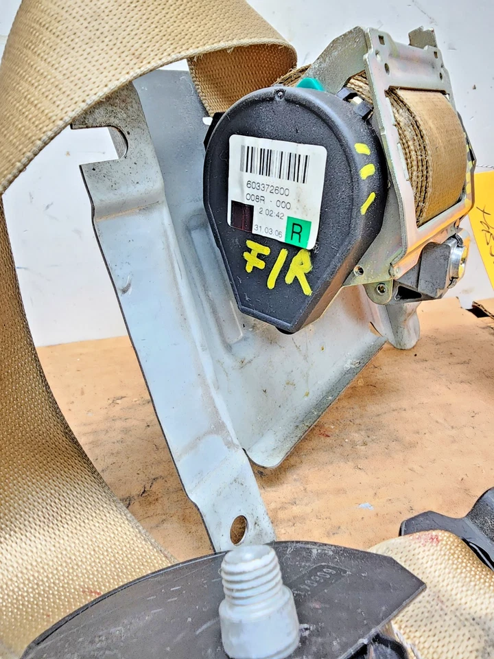 Cinturón de seguridad delantero derecho mercedes r350 r320 r500 2006-2011 bronceado a2518601885 oem Foto 4 de 4