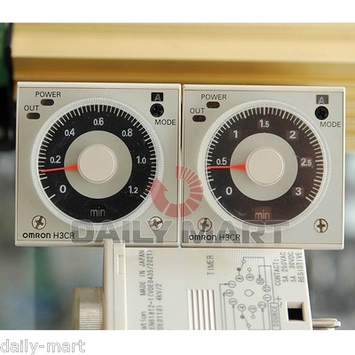 OMRON H3CR-A8E H3CRA8E Timer 100-240VAC/100-125VDC New in Box Free Ship
