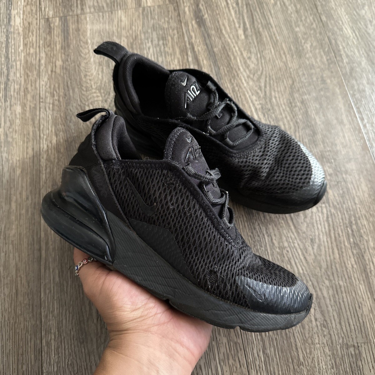 nike air max 270 size 2 black