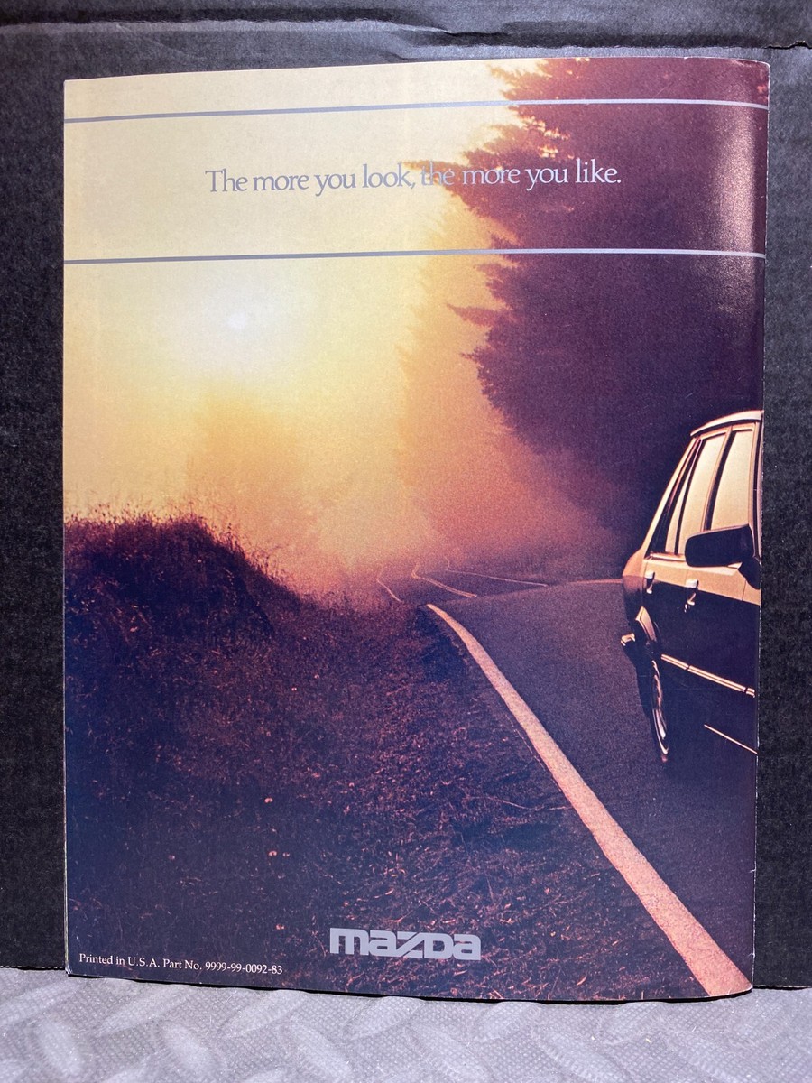 ORIGINAL VINTAGE BROCHURE 1983 MAZDA GLC ALL MODELS | eBay