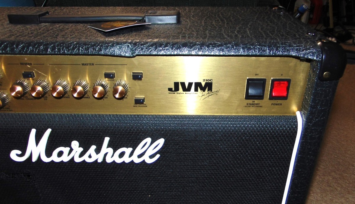 スピーカー・ウーファー Marshall jvm210c Marshall JVM210C 2x12-inch 100-watt 2-channel Tube Combo Amp