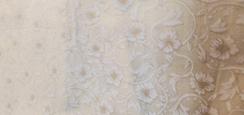 Brown/tan Coordinating Floral Fabric. 100% Cotton. Lot of Twlo - 4.2 Yards - Picture 5 of 5