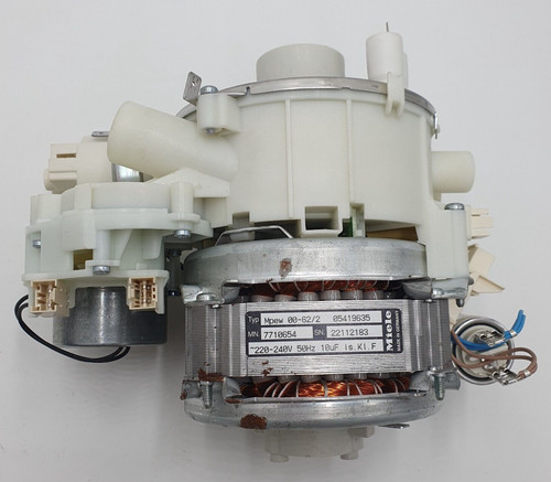 Miele Umwälzpumpe Pumpe Geschirrspüler Mpew 00-62/2 komplett T.Nr. 7710654