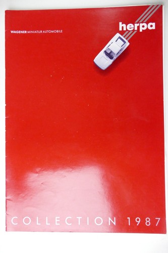 Herpa Colección 1987 Catálogo H-24990 | Zustand: Akzeptabel