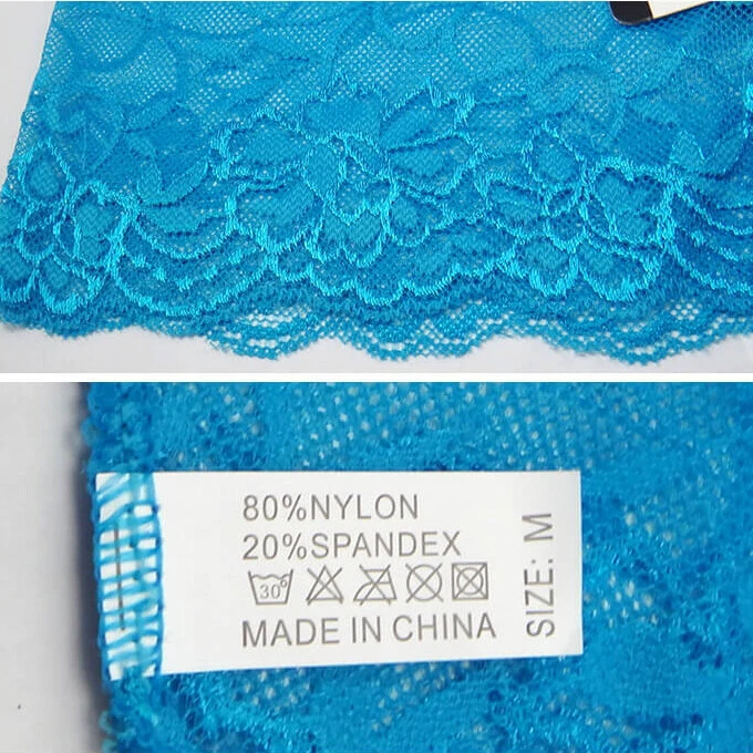 6 Pack Sexy Women Boyshort Lace Bikini Panties Floral Briefs Hipster Underwear - Image 4 of 4