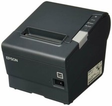 REFURBISHED Epson TM-T88V POS Compact Thermal Receipt Printer USB Serial Square