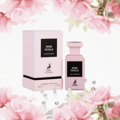 Rose Petals by Maison Alhambra Eau De Parfum 2.7 oz 80 ml Super