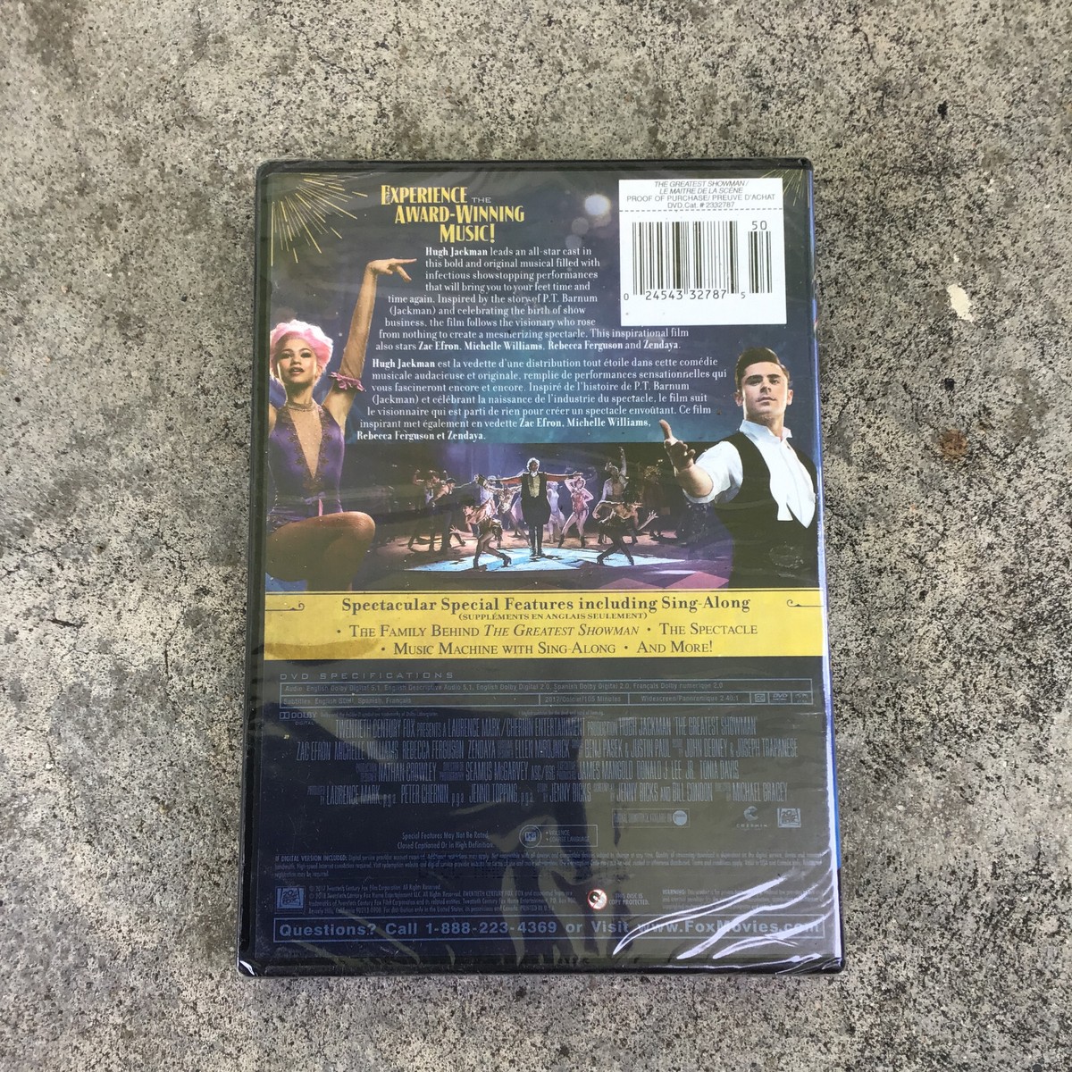 The Greatest Showman: Le Maitre De La Scene (DVD) Bilingual French