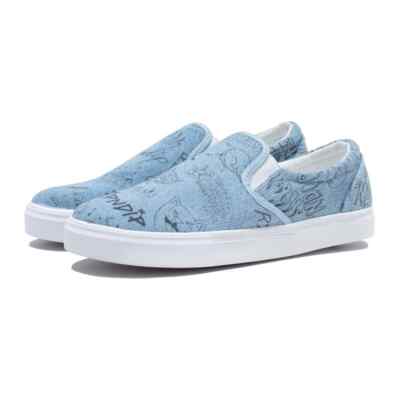 RIPNDIP ''Marker'' Slip On Sneakers (Denim Blue) Casual Skating Shoes