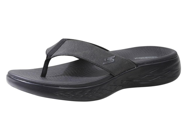skechers men's on the go flip flops