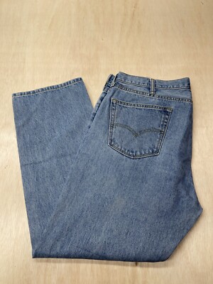 Levi's 505 Jeans Men's size 40 x 30 Blue Denim Straight Leg