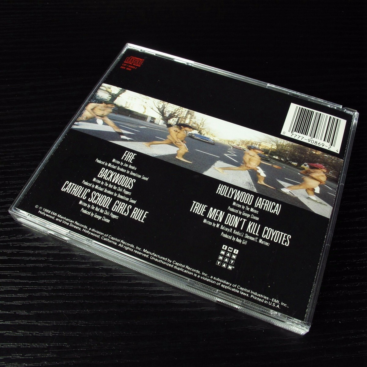The Red Hot Chili Peppers - The Abbey Road E.P. USA CD #111-2