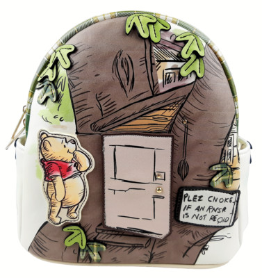 Disney Winnie The Pooh Owl House Mini Backpack Danielle Nicole Hundred Acre Wood