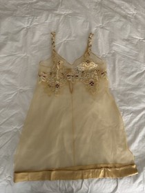 La Perla Floral Gold Babydoll With Bottoms - NWOT - IT2 - S