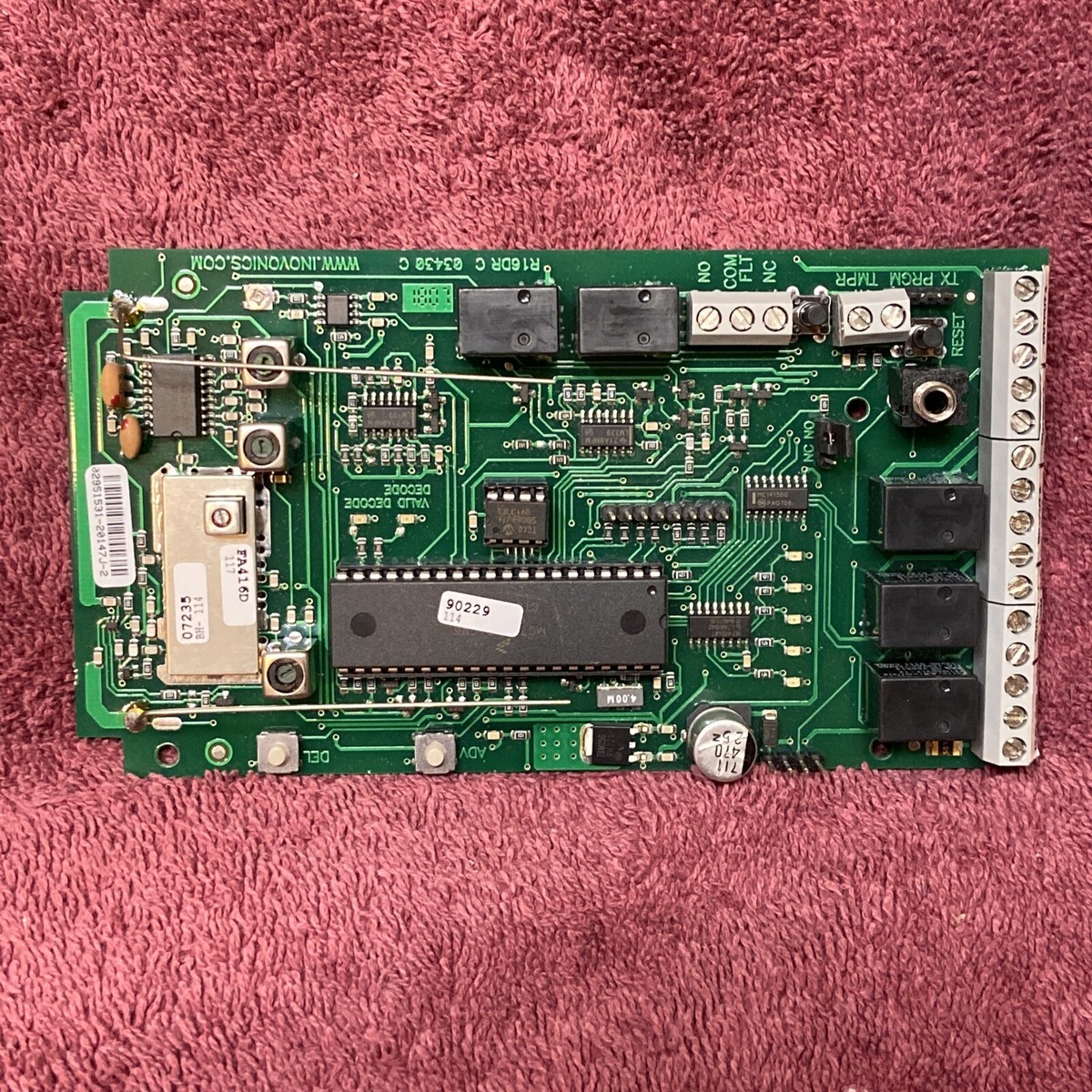 専用ページ❸ Inovonics FA-416D Wireless 900MHZ Surpervise Receiver, 16 Channel