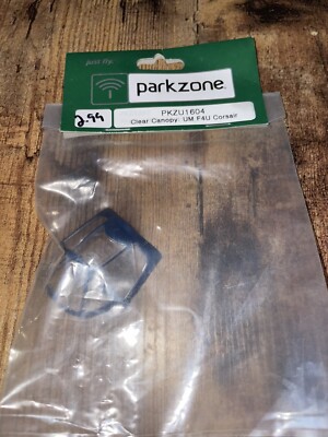 ParkZone PKZU1604 Clear Canopy: Ultra Micro  F4U Corsair