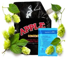 HomeBrewStuff Hard Cider 1 Gallon Recipe Kit - Hopped Apple Cider