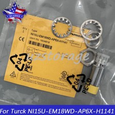 New For TURCK Proximity Switch NI15U-EM18WD-AP6X-H1141 1634818 10-30VDC 15mm