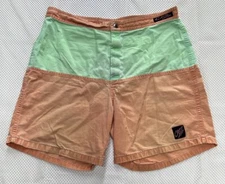 Vintage 1980’s Catz Australia Mens Surfwear Swim trunks size 32 Cotton