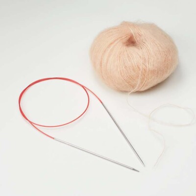 Addi Feinstricknadel 7,00 Mm – 40 Cm Rundstricknadel Für Spitze Und Socken
