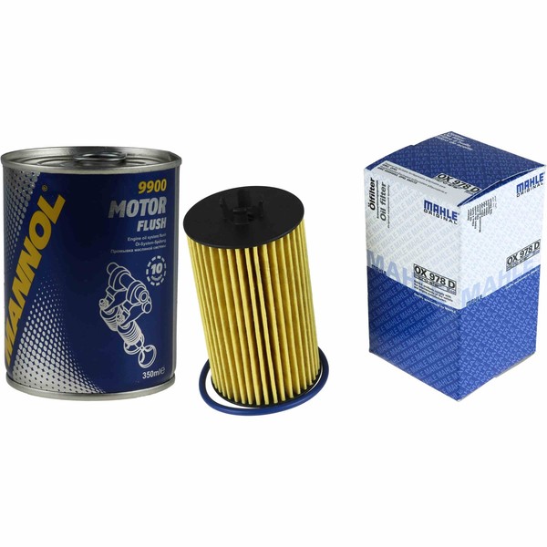 Original Mahle / Knecht ÖLfilter OX 978D + SCT Motor Flush MotorspüLung-image