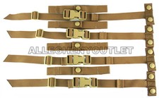 EAGLE USMC STRAP BUCKLE REPAIR ADAPTER KIT CUMMERBUND STAY COYOTE MOLLE 2 SETS 