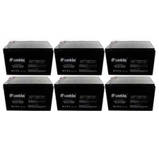 NEW 6pc 12V 12Ah SLA Battery WB12120F2 For WK...